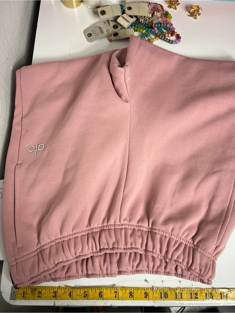 ALO Yoga Accolade Sweatpant Vintage Pink Small NWT